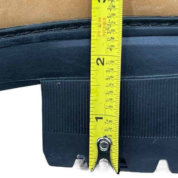 Timberland Women’s Sky Brown Suede Platform Combat Boots Size US 9.5 - Picture 12 of 12